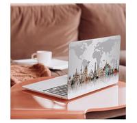 HLAAJJX Coque pour MacBook Pro 14 Pouces M5 M4 M3 M2 M1 Pro/Max 2025 2024 2023 2021 A3434 A3112 A3185 A3401 A2918 A2992 A2779 A2442,14.2" Coque Rigide Protection,Carte du Monde