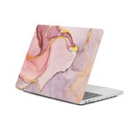 HLAAJJX Coque pour MacBook Pro 15 Pouces 2012-2015 Version A1398 avec Retina Display,Coque Étui Rigide de Protection Anti-Rayures pour Apple Macbook Case Pro 15.3",Marbre Rose
