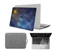HLAAJJX Coque pour MacBook Pro 15 Pouces 2015-2012 A1398 avec Pro 15,3" Retina Display,Étui Rigide Protection en Plastique & Sac Ordinateur & Housse Clavierr,Lumière des étoiles