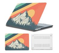 HLAAJJX Coque pour MacBook Pro 15 Pouces (Modèles A1707/A1990) 2016-2019 | Coque de Protection Rigide en Plastique à Motifs pour MacBook Pro 15,4" avec Touch Bar et Touch ID, Pics Rétro