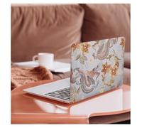 HLAAJJX Coque pour MacBook Pro 16 Pouces 2019 A2141 avec Touch Bar,Mac Pro 16 Housse Étui Rigide en Plastique Anti-Rayures,Fleur de Dragon