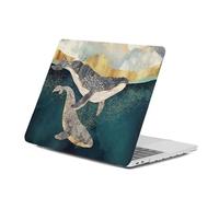 HLAAJJX Coque Protection pour Macbook Air 13 Pouces 2022-2025 Version A2681 M2/A3113 M3/A3240 M4,Coque Étui Rigide en Plastique de Classique pour Mac Air 13,6" Case,Baleine