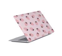 HLAAJJX Coque Rigide pour MacBook Air M5 M4 M3 M2 13 Pouces Housse Case pour Macbook Air 13,6" 2026 2025 2024 2022 A3449 A3240 A3113 A2681,Matte Étui Protection,Fraise Rose