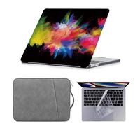 HLAAJJX Coque Rigide pour MacBook Pro 14 Pouces M5 M4 M3 M2 M1 Pro/Max 2021-2025 A3434 A3112 A3185 A3401 A2918 A2992 A2779 A2442,Hard Case & Sac PC & Protection Clavier,Nuages Colorés