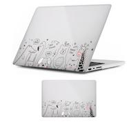 HLAAJJX Étui Compatible avec MacBook Pro 13 Pouces 2016 à 2022 (modèles A1706/A1708/A1989/A2159/A2251/A2289/A2338M1 M2), Coque Rigide protectrice pour MacBook Pro 13.3 Pouces,Zoo Joyeux