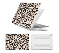 HLAAJJX Étui pour MacBook Neo 13 Pouces modèle 2026 A3404 Puce A18 Pro, Coque Rigide Solide pour MacBook Neo 13 Pouces écran rétine et Touch ID,Léopard Classique Clair