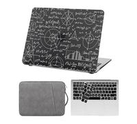 HLAAJJX pour Coque MacBook Neo 13 Pouces 2026 A3404 avec A18 Pro Chip & 13" Liquid Retina Disply,Étui Rigide & Sacoche Ordinateur Portable & Protection Clavier,Formules Géométriques