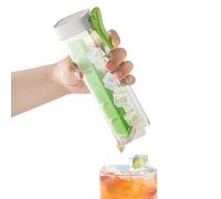 Hlagmix Bac à glaçons pour congélateur | Grand bac à glaçons à 6 compartiments - Plateau Treezer avec couvercles, moule carré avec bacs pour whisky, cocktail, café et