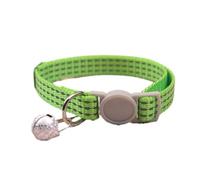 Hlagmix Colliers de sécurité en Nylon pour Chiens, Colliers pour Chiens et Chatons avec Cloche - Colliers de Base réglables pour Chien | Colliers de sécurité réfléchissants en Nylon pour Chien,