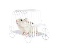 Hlagmix Hamac pour Chinchilla | Jouets en Treillis Métallique pour Hamsters - Maison Niche Cage de Sommeil Balançoire Cachette pour Hamsters Cochons d'Inde Lapins Nains Petits Animaux