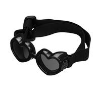 Hlagmix Lunettes De Soleil Pour Chien En Forme De Coeur,Lunettes De Soleil En Forme De Coeur Pour Chien - Lunettes de protection UV pour animaux de compagnie - Lunettes de soleil pour chiens de petite