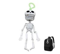Hlagmix Porte-clés pour sac, squelette effrayant pour sac, accessoires, squelette d'horreur pour garçons, filles, adultes