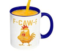 Hlagmix Tasses à Café Originales,350ml Décoration De Bureau Poulet - Tasses à Café Amusantes à Boire,Pour Hommes Femmes Anniversaire Bureau Maison École Dortoir Chaud Froid Lait