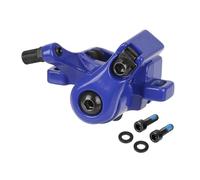HLAQHL Étrier de Frein Compatible avec Xiaomi 4 Pro MI 3 Scooter électrique Roue arrière Frein à Disque Côté Gauche Pièces en Alliage d'aluminium Plaquettes incluses(Blue Caliper)