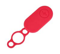 HLAQHL Étui de Port de Charge 4Pro avec magnétique Compatible avec Le Scooter électrique Xiaomi 4 Pro, Couvercle étanche, Bouchon Anti-poussière, pièces en Caoutchouc, Couleur Rouge Noir(Red)