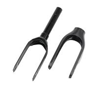 HLAQHL Fourche Avant 4pro en Alliage d'aluminium, Compatible avec Scooter électrique Xiaomi 4 Pro, Support de Roue, pièces de Rechange(Fork n Shell)