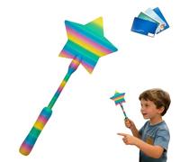 Hlayshing Baguette Magique de Paiement sans Contact,Tige étoile Drôle Réalisée avec Impression 3D,The Fairy Pay Debit Card Wand,Cadeau Original pour Enfants et Adultes,Fan De Cosplay,Magicien