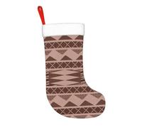 HLBSDM Chaussette de Noël de 45 cm (17,7 pouces) à motif tribal aztèque du Sud-Ouest, à suspendre à la cheminée ou au-dessus de la cheminée, pour les fêtes de fin d'année en famille.