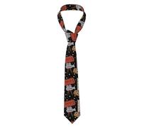 HLBSDM Cravate élégante en polyester effet soie pour homme, idéale pour un billet de cinéma ou une entrée au cinéma. Un cadeau classique et raffiné pour un mariage ou une occasion professionnelle.