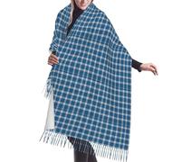 HLBSDM Écharpe en cachemire à franges en tartan Clan Lindsay. Les foulards en soie sont les plus classiques et les plus doux.