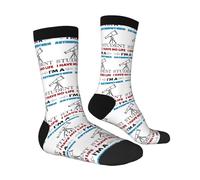 HLBSDM Je suis étudiant en astrophysique, je n'ai pas de vie. Chaussettes pour hommes et femmes, mi-mollet, hautes, chaussettes chaudes, antidérapantes et confortables.