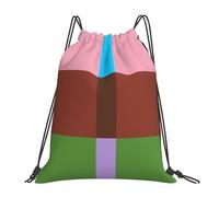 HLBSDM Sac à dos Gyneflexible avec cordon de serrage, motif drapeau de la fierté LGBT, pour les gays et les lesbiennes, idéal pour le sport, les voyages, la randonnée, la plage, 40 x 35 cm