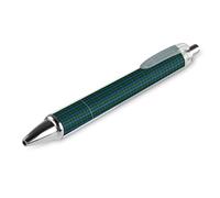 HLBSDM Stylo à bille rétractable à motif tartan Clan Morrison, pointe fine 0,5 mm, stylo à clic en polycarbonate résistant avec clip pour un usage quotidien