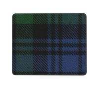 HLBSDM Tapis de Souris Black Watch Ancient Original Scottish Tartan, Doux et élégant, avec Bords en Caoutchouc antidérapants, 20 x 24 cm (7,9 x 9,5 Pouces).