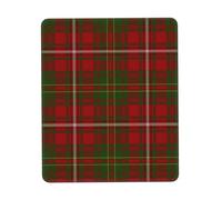 HLBSDM Tapis de Souris écossais à Carreaux Rouges et Verts, Motif Tartan Hay, Souple, en Caoutchouc, Plusieurs Tailles, Bords verrouillables, Format Vertical, 21 x 26 cm (8,3 x 10,3 Pouces).