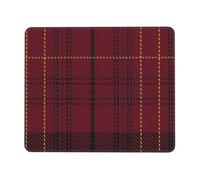 HLBSDM Tapis de Souris Williams of Wales Clan Family Tartan, Doux et élégant, avec Bords en Caoutchouc antidérapants, 20 x 24 cm (7,9 x 9,5 Pouces).