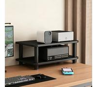 HLDJYLZS Rack Amplificateur de Bureau 2/3/4 Niveaux, Support Audio | Design Compact, Rangement Multi-Niveaux, Ampli Casque, DAC, Lecteur CD, Équipements HiFi