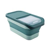 HLELU conteneur croquettes chien 20kg,de stockage de nourriture pour animaux,boite croquette chien,Résistant à la moisissure et à l'humidité, tasse à mesurer et pelle incluses