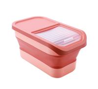 HLELU conteneur croquettes Chien 20kg,de Stockage de Nourriture pour Animaux,Boite Croquette Chien,Résistant à la moisissure et à l'humidité, Tasse à mesurer et Pelle incluses