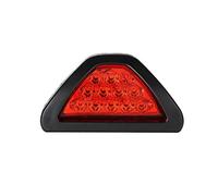 HLELU F1 Style 12 LED Feu Stop Stop LumièRe TroisièMe Stroboscope Lentille Rouge DRL Antibrouillard
