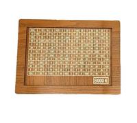 Hlennotor 1 PCS Tirelire Rétro Japonaise en Bois pour Enfants, Modèle en Forme de Porc, Budget de 8000