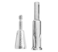 Hlennotor 2 PCS 1/4 Pouce Hex-Shank Pince à Dénuder et Torsader les Câbles Électriques Outil de Dénudage de Outil de Torsion de en Acier Inoxydable WireNut Twister