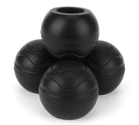 Hlennotor 4pcs Absorption de Choc Anti-Glissement pour Les Protecteurs de Jambe de Chaise Moon pour Le Couvercle du Pied de Chaise Stabilisant Les Pieds de Balle en Caoutchouc