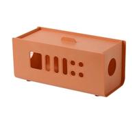 Hlennotor Boîte de Rangement de Câbles pour Bureau - Rangement de Prises Électriques, Support de Cordon D'Alimentation, Gestion de Tableau de Branchement de Bureau A