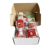 Hlennotor Calendriers de L' de Noël Calendriers de Compte à Rebours de Noël Calendrier de Compte à Rebours de 24 Jours pour Tout-Petits Garçons