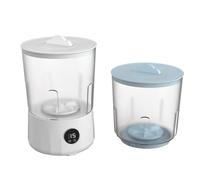 Hlennotor Machine ¨¤ Laver les Sous-V¨ºTements - Mini Machine ¨¤ Laver Rechargeable avec Cuves de 1,5 L, Technologie de Lavage ¨¤ la Main pour les Voyages, le Camping et les Dortoirs
