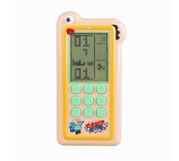 HLF Bloquer la Console de Jeu Mode de Jeu Double 23/26 Jeu de Briques Boutons en Silicone Alimenté par Une Batterie au Lithium Rechargeable/AA Jouet Portatif Rétro Cadeaux Enfants/Adolescents (Khaki)