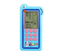 HLF Bloquer la Console de Jeu Mode de Jeu Double 23/26 Jeu de Briques Boutons en Silicone Alimenté par Une Batterie au Lithium Rechargeable/AA Jouet Portatif Rétro Cadeaux Enfants/Adolescents (Blue)