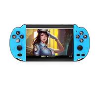 HLF Console de jeu vidéo couleur 10,9 cm double joystick intégré 3000 jeux rétro prend en charge Arcade CPS/gba/gbc/gb/SFC/fc/sega vidéo/musique/e-book AV Out batterie au lithium rechargeable cadeau