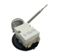 HLFLBAVATW Thermostat mécanique 190 degrés, pièces de Rechange for friteuse électrique 250 V 16 A 55.13034.140, avec Bouton