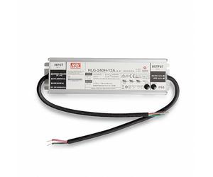 HLG-240H-12A Mean Well HLG-240H-12A SNT Bloc d'alimentation pour éclairage LED 12 V/DC/0-16 A/192 W IP65