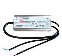 HLG-60H for Rue/Haute Baie/Serre/Parking 60 W Tension constante Pilote de LED à Courant Constant B(HLG-60H-24B 24V)