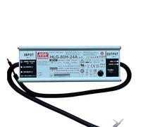 HLG-80H HLG-80H-12A HLG-80H-24A HLG-80H-30A HLG-80H-36A 80W Tension constante + Pilote de LED à Courant Constant(HLG-80H-24A)