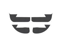 HLGDSWO Compatible for Mini Cooper S, Tapis Anti-Coup de Pied de Porte en Cuir suédé for F66 F67(Black)