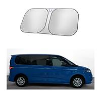HLGFS Auto Pare Soleil pour Volkswagen T7 Multivan,Pliable Réfléchissant Visière Protection Solaire Parapluie Pare Brise Avant Voiture Isolation Thermique Couverture Auto Accessoires