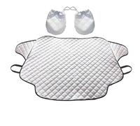 HLGFS Pare Soleil Voiture Pare Brise pour Citroen C4 SpaceTourer,Magnétique Couverture Pare-Brise Auto Anti UV Pluie Housses Soleil Bâche Pare Brise Protection Accessoires Auto,L